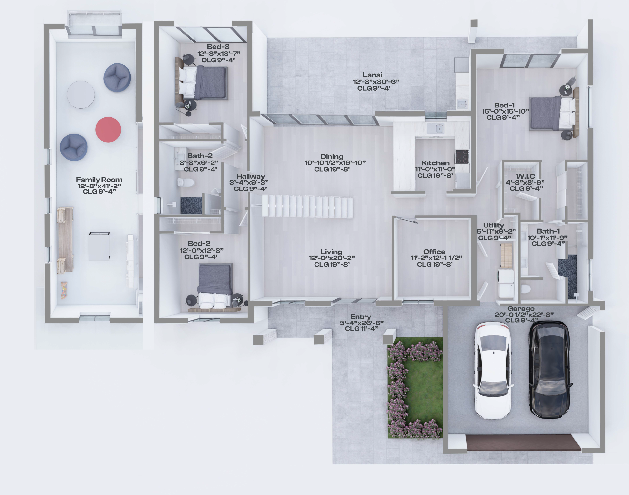 Cybele Floor Plan GAR